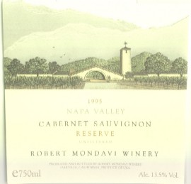 China Wines China,,China:Robert Mondavi Napa Valley Reserve Cabernet Sauvignon